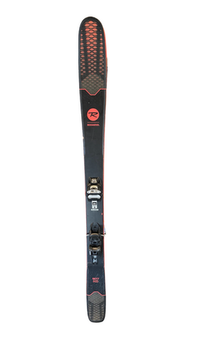 Used Rossignol SKY7 HD Womens Ski/Binding Black 164 cm 10299-S000304826