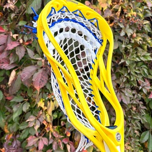 New Warrior Evo QX-O Head Custom Strung with 4s Mesh (Sample Stringing)