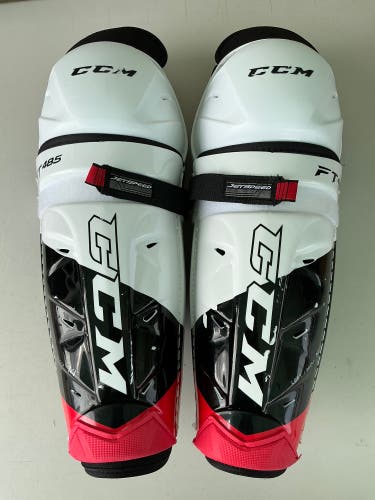 Senior CCM JetSpeed FT485 Shin Pads 14" (Used)