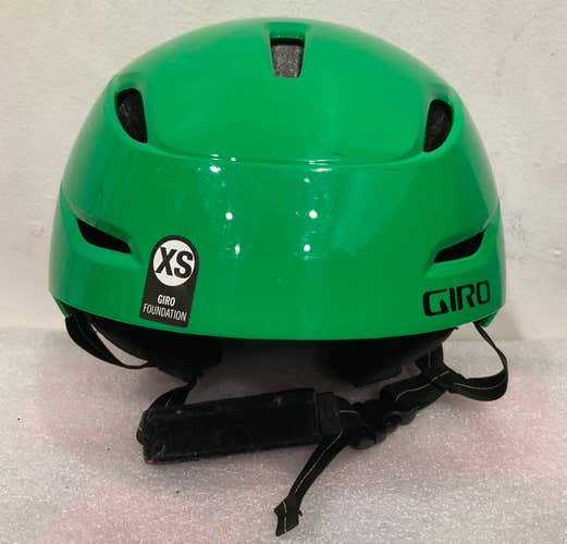 Kid's Extra Small Green Giro Foundation Helmet (Used)(SY2493)