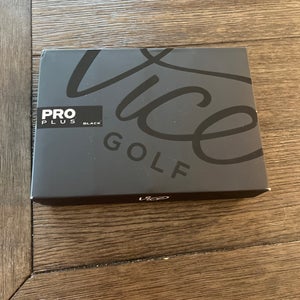 Vice Pro Plus Black golf ball 1 dozen