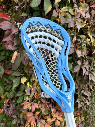 New JHU Warrior Evo QX-O Head Custom Strung with Hero 2.0 Mesh (Sample Stringing)