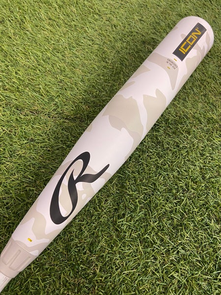 2025 Rawlings Icon Composite Bat USSSA Certified (-8) Composite 22 oz 30" (Used)