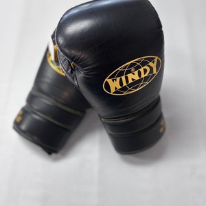 Windy 16oz BGE Elite Series lace up boxing gloves (Used)