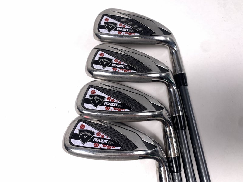 Callaway Razr HL Iron Set 8-PW+GW 50g Ladies Graphite Womens RH