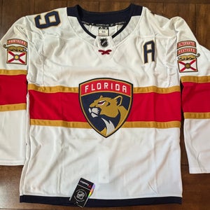 Matthew Tkachuk Florida Panthers Adult Medium (50) White Jersey NWT