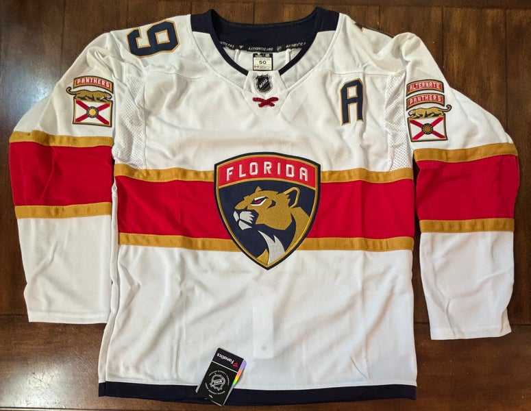 Matthew Tkachuk Florida Panthers Adult Medium (50) White Jersey NWT