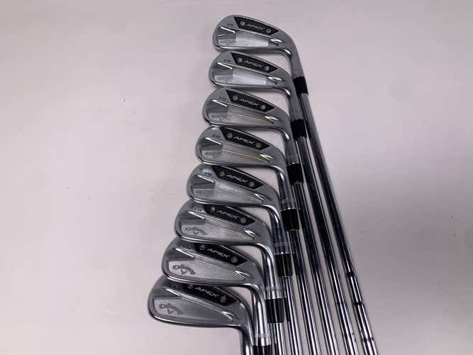 Callaway Apex CB 24 Iron Set 3-PW KBS Tour-V 120g Extra Stiff Steel Mens RH