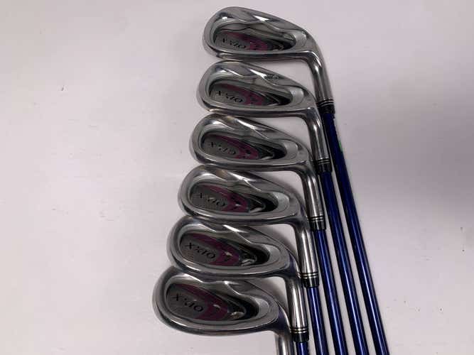 XXIO 9 Iron Set 7-PW+GW+SW MP900 41g Ladies Graphite Womens RH Midsize Grips