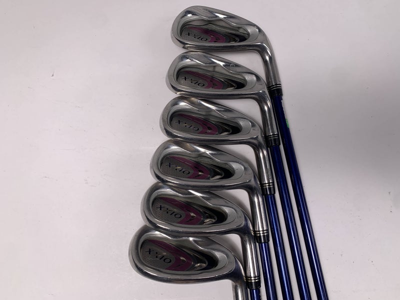 XXIO 9 Iron Set 7-PW+GW+SW MP900 41g Ladies Graphite Womens RH Midsize Grips