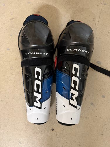 Senior CCM Next 14" Shin Pads (Used)