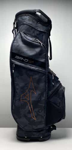 Mizuno BR-D3C Cart Bag Black Camo 7-Way Divide Single Strap Golf Bag NEW