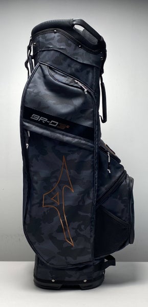 Mizuno BR-D3C Cart Bag Black Camo 7-Way Divide Single Strap Golf Bag NEW