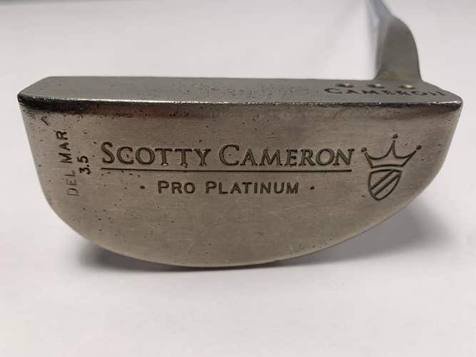Scotty Cameron Pro Platinum Del Mar 3.5 Putter 34.75" Mens RH