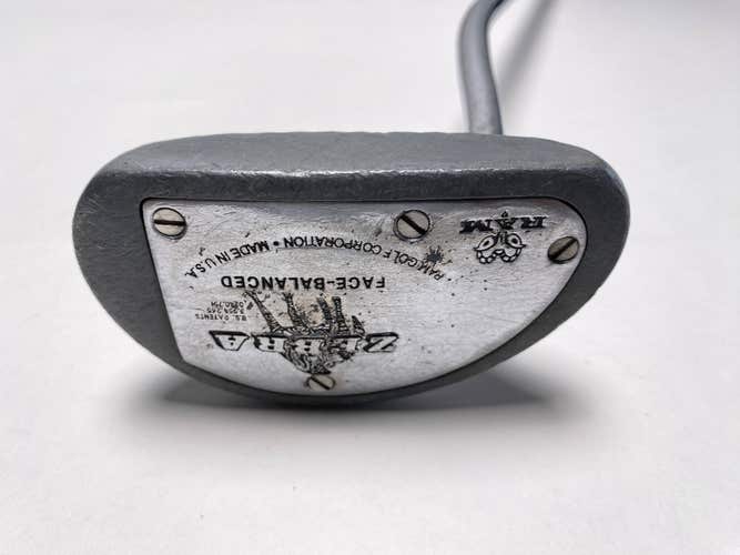Ram Zebra Putter 36" SuperStroke Pistol 2.0 Mens RH