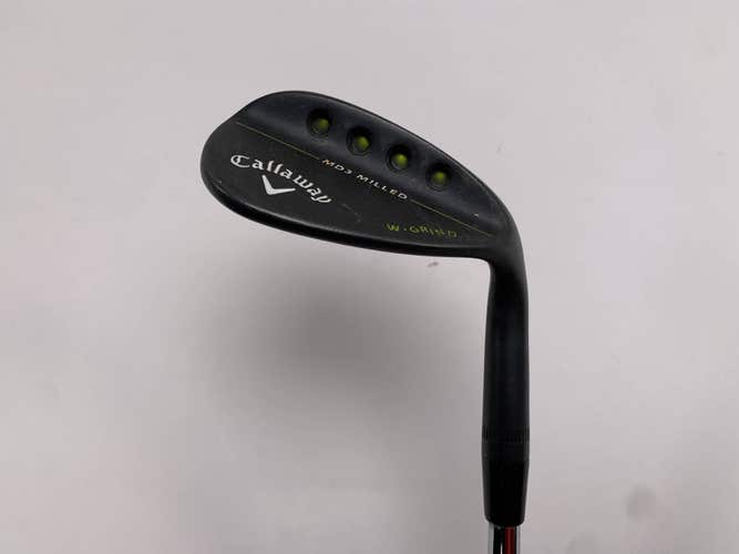 Callaway MD3 Milled Black W-Grind Sand Wedge SW 56* 12 DG Wedge RH