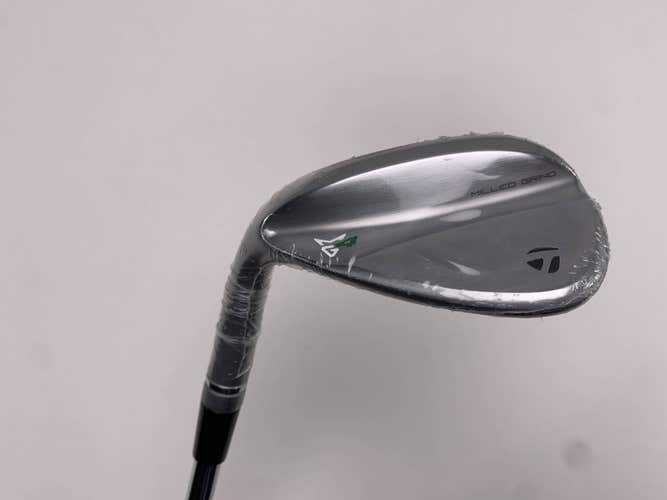 TaylorMade Milled Grind 4 Chrome Lob Wedge LW 60* 10 DG Tour Issue 115g Wedge LH