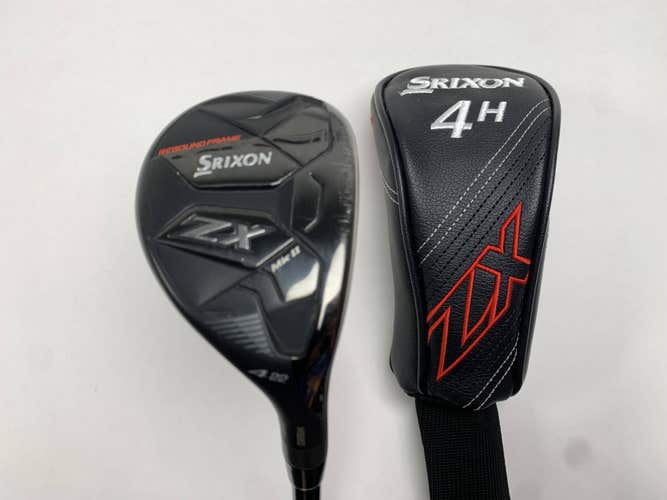 Srixon ZX MKII 4 Hybrid 22* Project X HZRDUS RDX Smoke Red 5.5 70g Regular RH HC