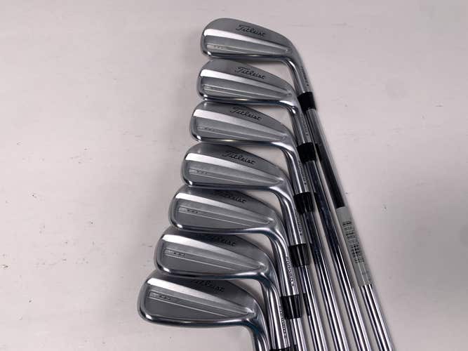 Titleist T100 2023 Iron Set 4-PW True Temper AMT S300 Tour White Stiff Mens RH