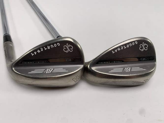 Titleist Vokey SM10 Nickel Wedge Set 54* 10 | 58* 12 Wedge Steel Mens RH