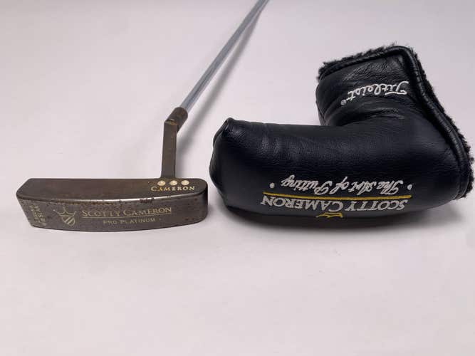 Scotty Cameron Pro Platinum Laguna Mid Slant Putter 34" Mens RH HC