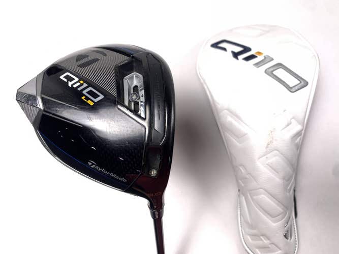 TaylorMade Qi10 LS Driver 9* Diamana S+60 60g Stiff Graphite Mens RH HC