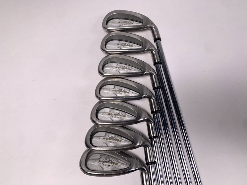 Callaway X-14 Iron Set 4-PW Steelhead X-14 Gems Regular Steel Mens RH