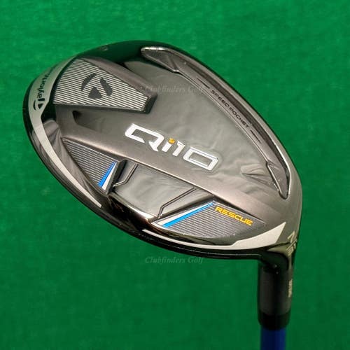 TaylorMade Qi10 Rescue 31 7 Hybrid Riptide CB 6.0-S 80G-HY Graphite Stiff w/ HC
