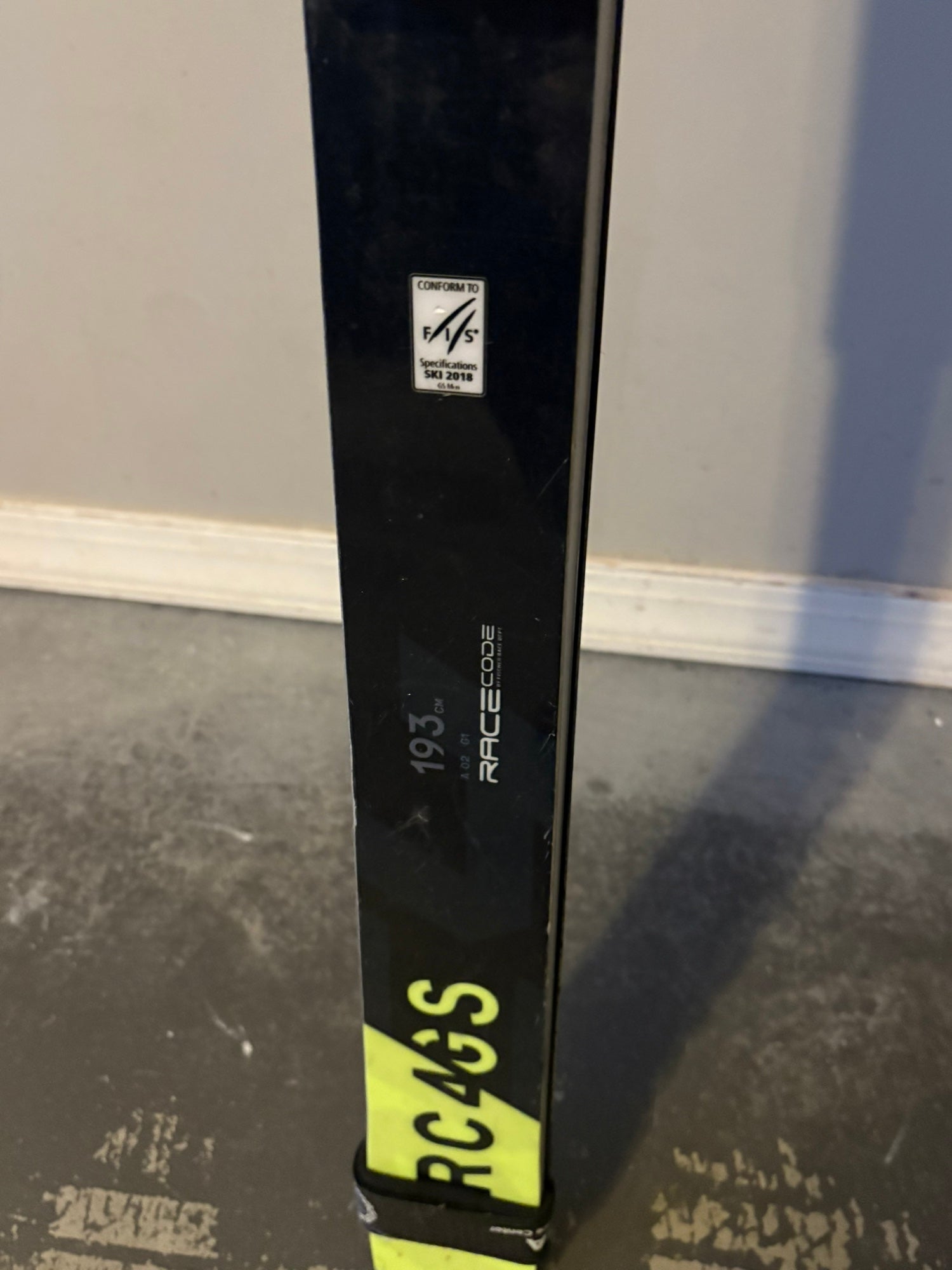 FISCHER　GS 193cm Fischer 193 GS ski RC4 World Cup race Skis - NEW | SidelineSwap