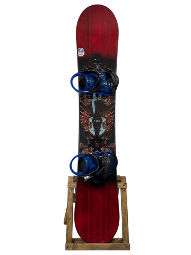 161cm Ride The Wild Life Snowboard W/ Ride KX Bindings