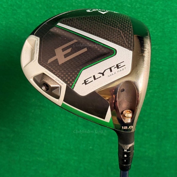 Callaway ELYTE Max Fast 12 Driver Project X Denali Blue 50G 5.0 Seniors