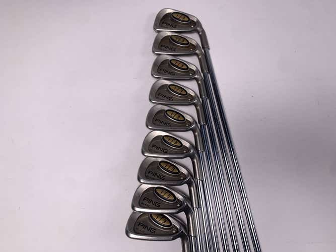 Ping i3 Blade Iron Set 2-PW White Dot 3* Up Cushin JZ Regular Steel Mens RH