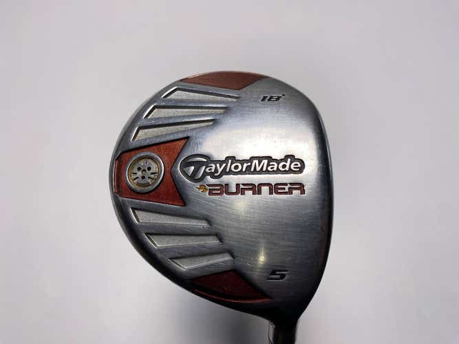 TaylorMade Burner Steel 2007 5 Fairway Wood 18* REAX 50g Regular Mens RH