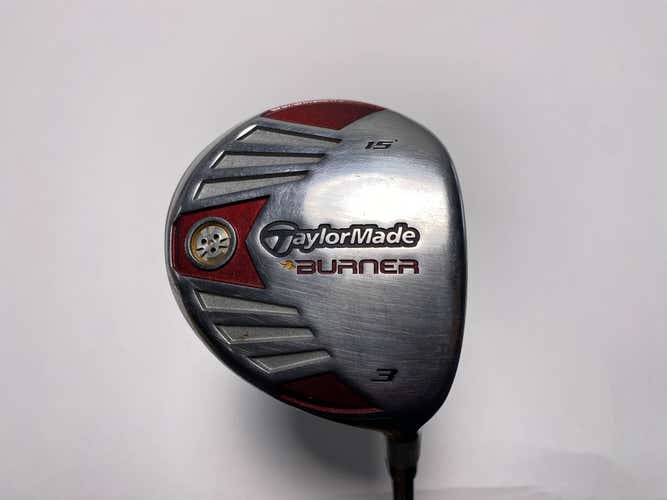 TaylorMade Burner Steel 2007 3 Fairway Wood 15* REAX 50g Regular Mens RH