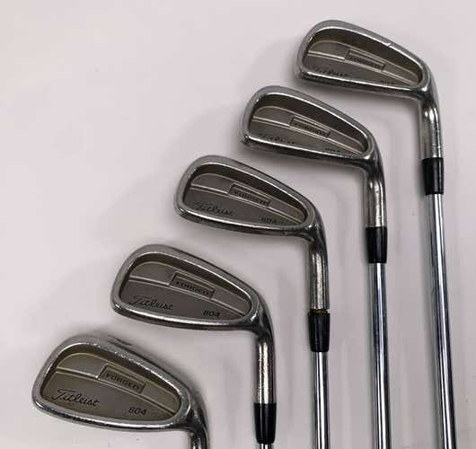 Titleist 804 OS Iron Set 5-PW NS Pro 970 Regular Steel Mens RH- Missing 6 Iron