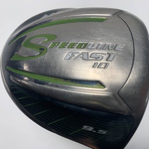 Adams Speedline Fast 10 Driver 9.5* Aldila Wasabi 60g Stiff RH Midsize Grip