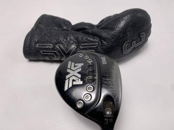 PXG 0341 X 3 Fairway Wood 15* Aldila Nv 75g Extra Stiff Graphite Mens RH HC