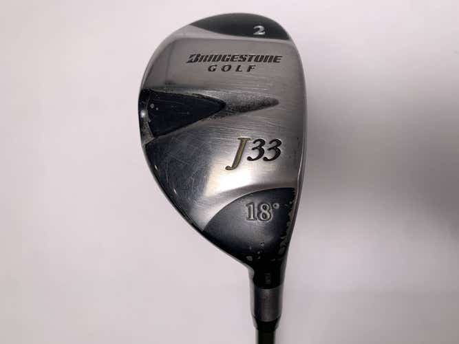 Bridgestone J33 2 Hybrid 18* Aldila NV Green 36g Stiff Graphite Mens RH