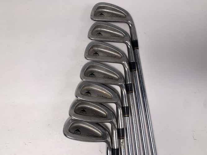 Titleist DCI Black Oversize + Iron Set 4-PW Tri-Spec Regular Steel Mens RH