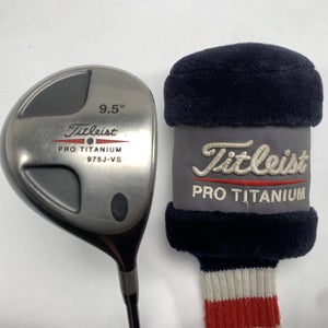 Titleist 975 JVS Driver 9.5* UltraLight 60g Stiff RH HC Midsize Grip