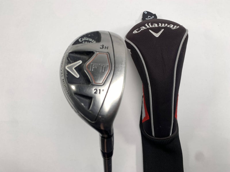 Callaway FT Hybrid 2008 3 Hybrid 21* Fujikura Fit On M Graphite Mens RH HC