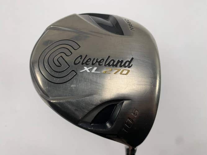 Cleveland XL 270 Driver 10.5* Miyazaki C.Kua 39 R Flex Code 5212 39g Mens RH