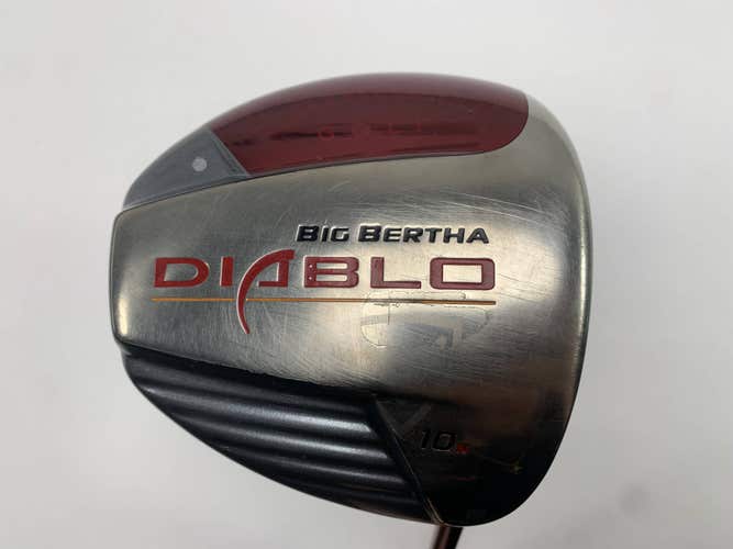 Callaway Big Bertha Diablo Driver 10* Aldila DVS 65g Regular Graphite Mens RH