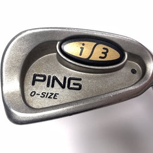 Ping i3 Oversize Single 4 Iron Black Dot Cushin Z-Z65 Stiff Steel Mens RH