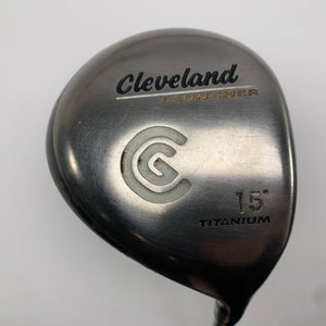 Cleveland Launcher 3 Fairway Wood 15* Aldila NV Green 65g Stiff Graphite Mens RH