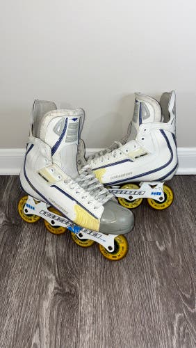 Mission Soldier Black Inline Hockey Skates Size 12D