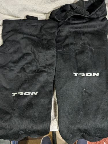 Black Senior Large Tron Socks (New) and Black firstar senior large socks