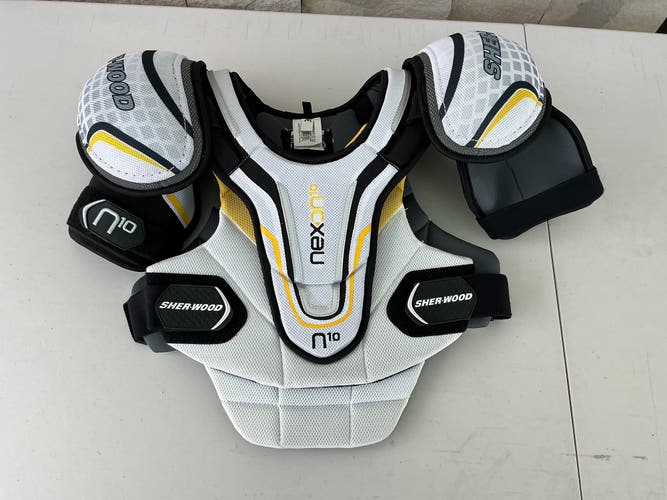 Medium Senior Sher-Wood Shoulder Pads (New)