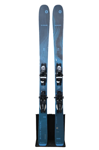 USED 2024 Blizzard Black Pearl 88 Skis w/ Look NX 12 Bindings - 159cm