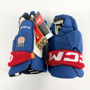 New Team USA CCM Tacks XF Pro Stock Gloves | 14" - #683978325308